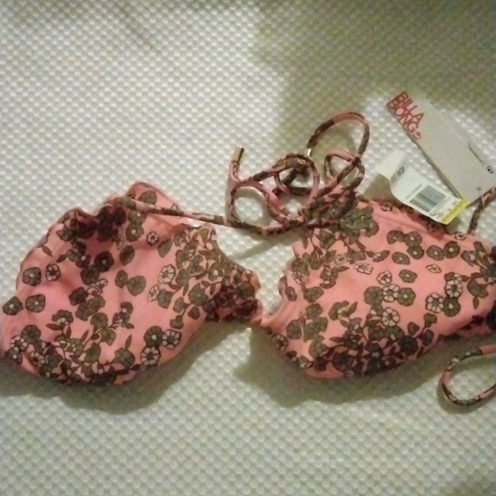 Billabong bikini top only Sz L